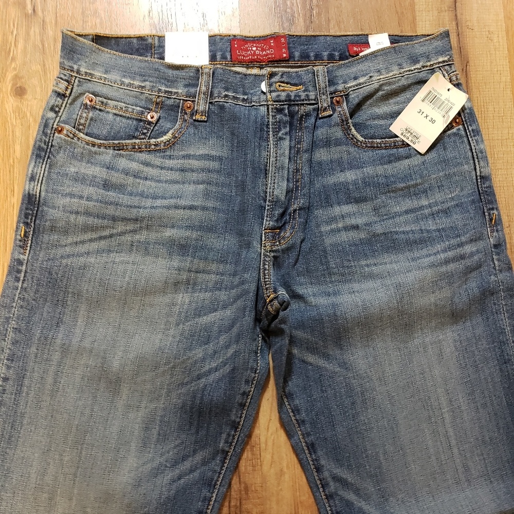 Mens Lucky Brand 31x30 361 Vintage Straight Jeans